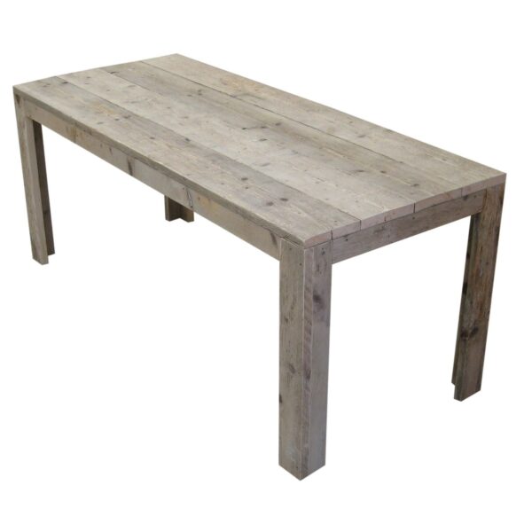 Steigerhouten tafel